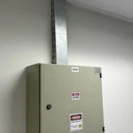 imagem de um dos trabalhos de eletricidade da Energize
